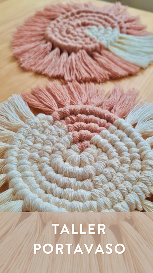 Taller de Portavaso de Macramé