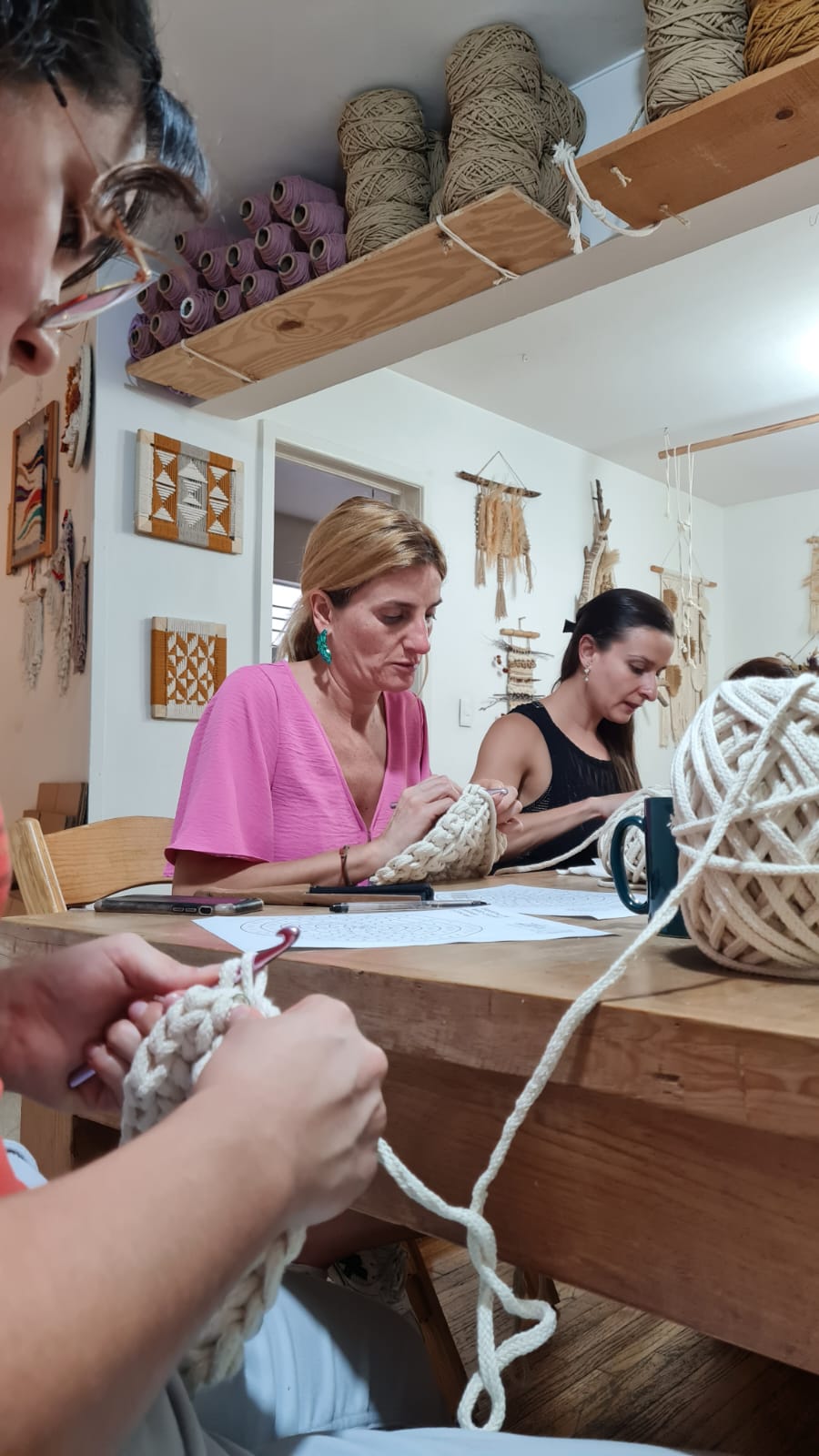 Taller de Canasta a Crochet