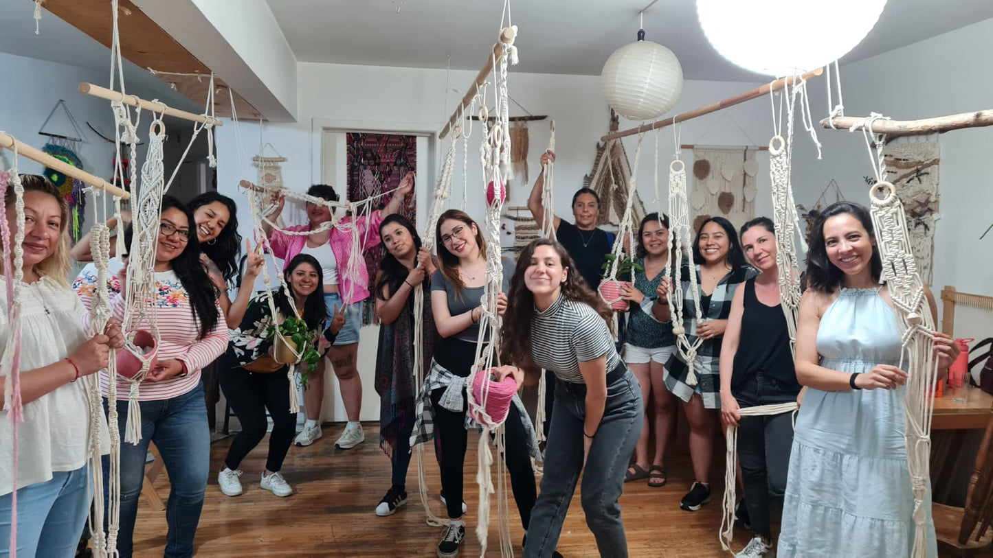 Taller de Macramé - Macetero - Presencial