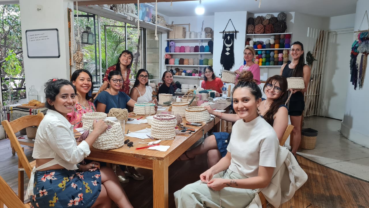 Taller de Bolsa a Crochet