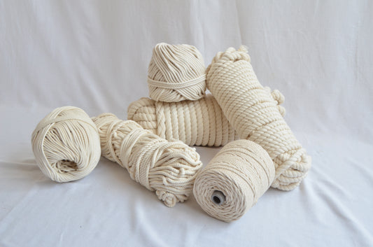 Cordón de algodón - CRUDO