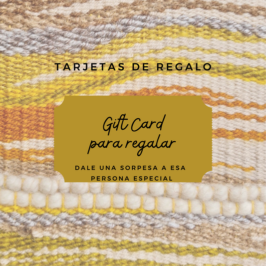 TARJETAS DE REGALO