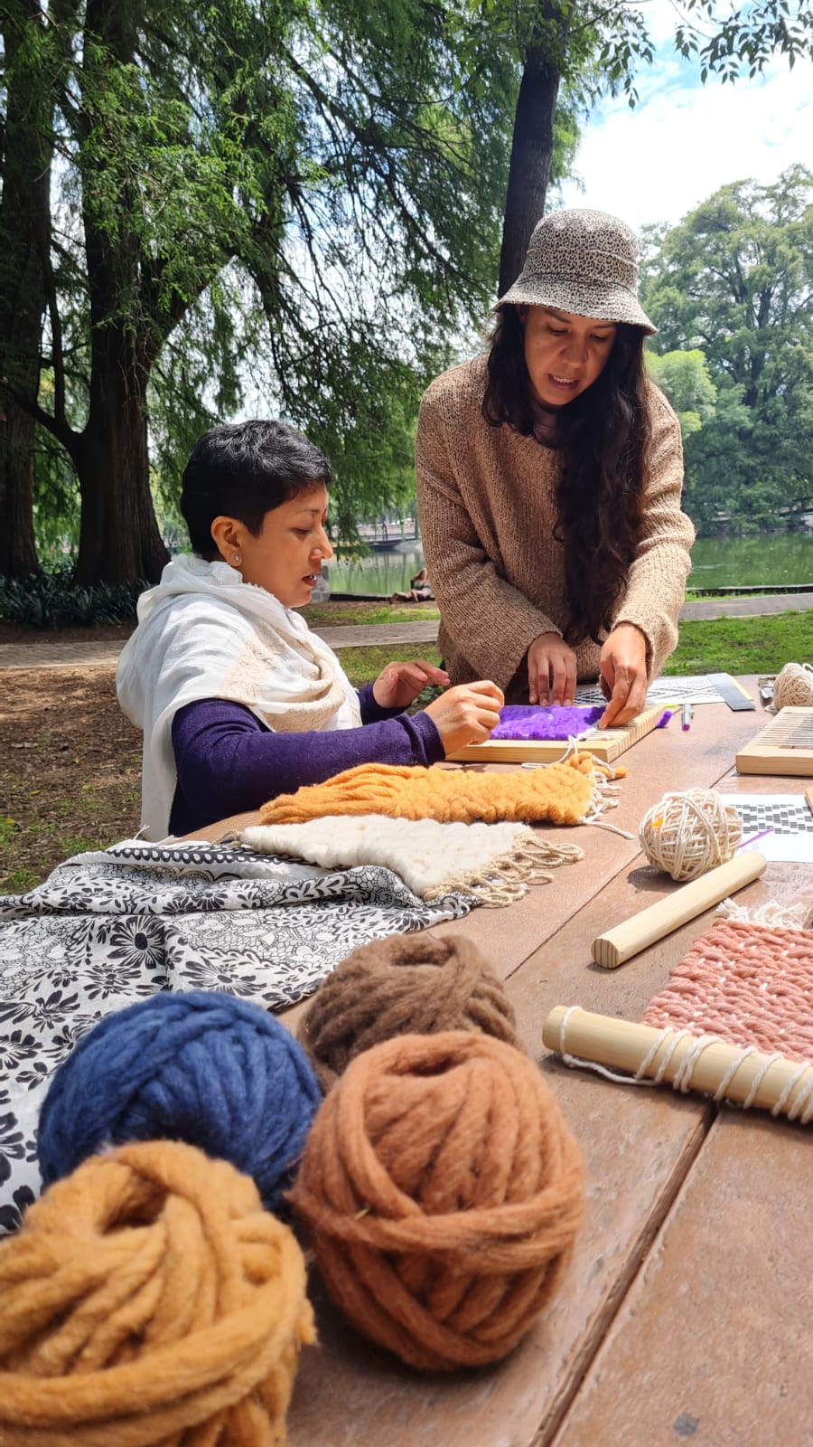 TALLER DE TELAR: Geometría Textil