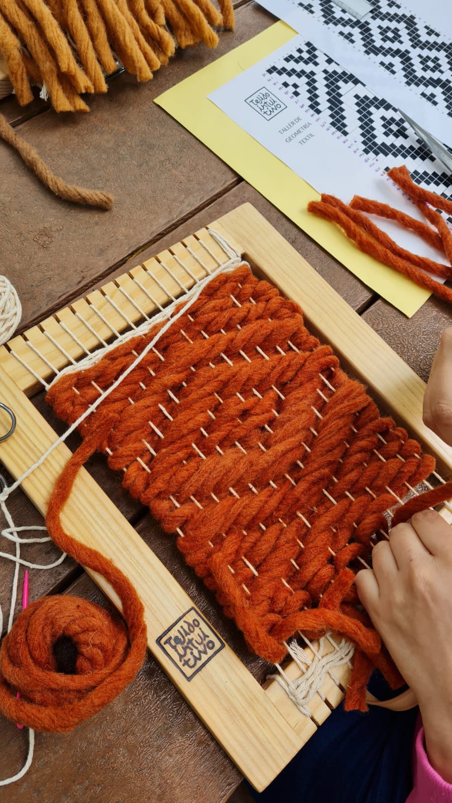 TALLER DE TELAR: Geometría Textil