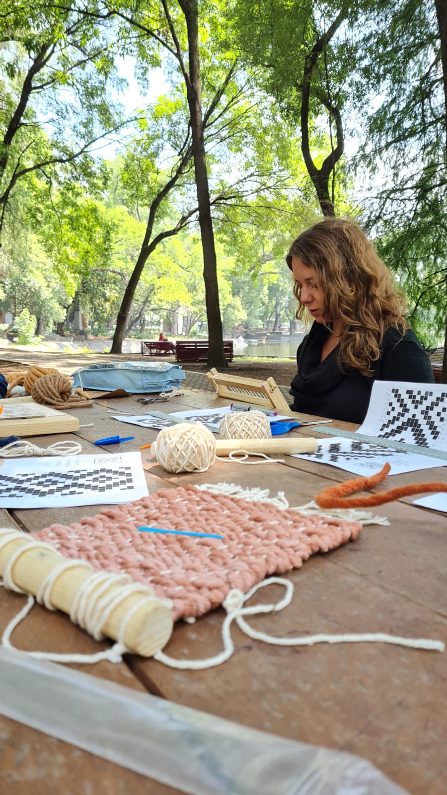 TALLER DE TELAR: Geometría Textil