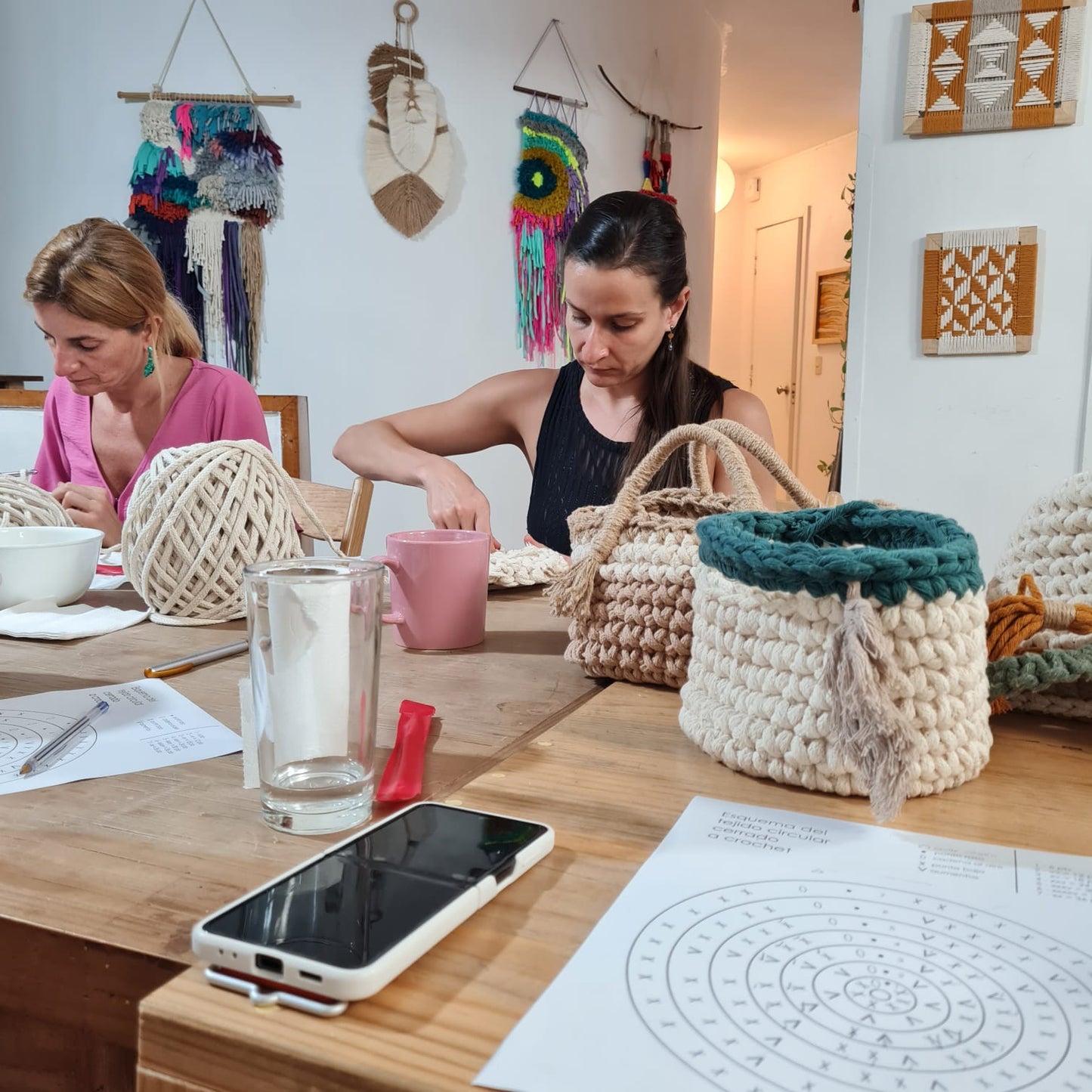 Taller de Canasta a Crochet