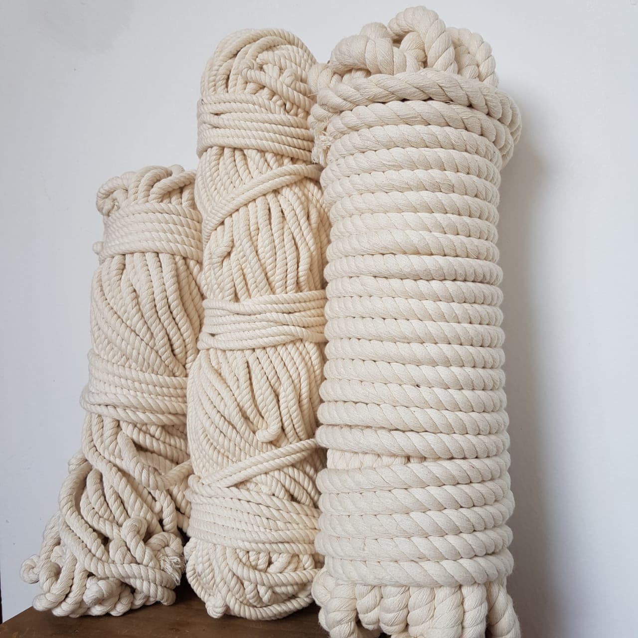 Cordón de algodón - CRUDO – Tejido Intuitivo